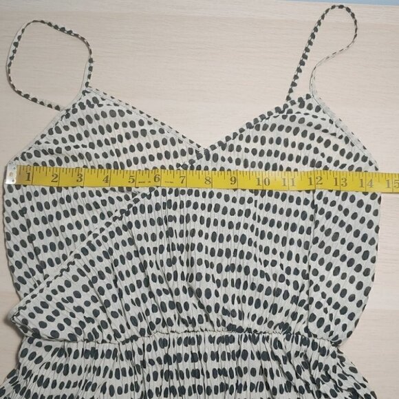 NWT ZARA Polka dot elastic waist asymmetrical hem camisole - Picture 8 of 15